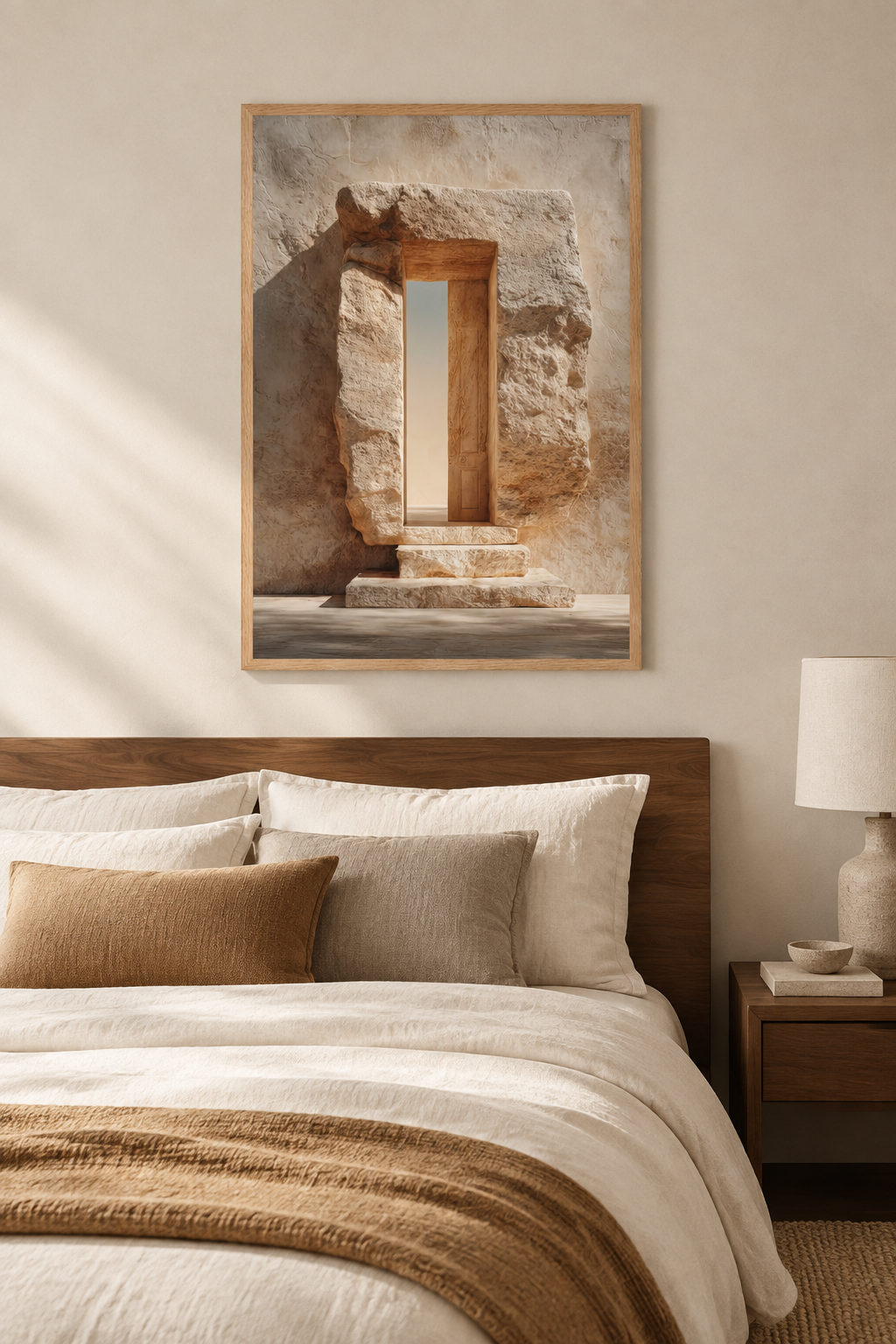 The Hewn Passage in a bedroom