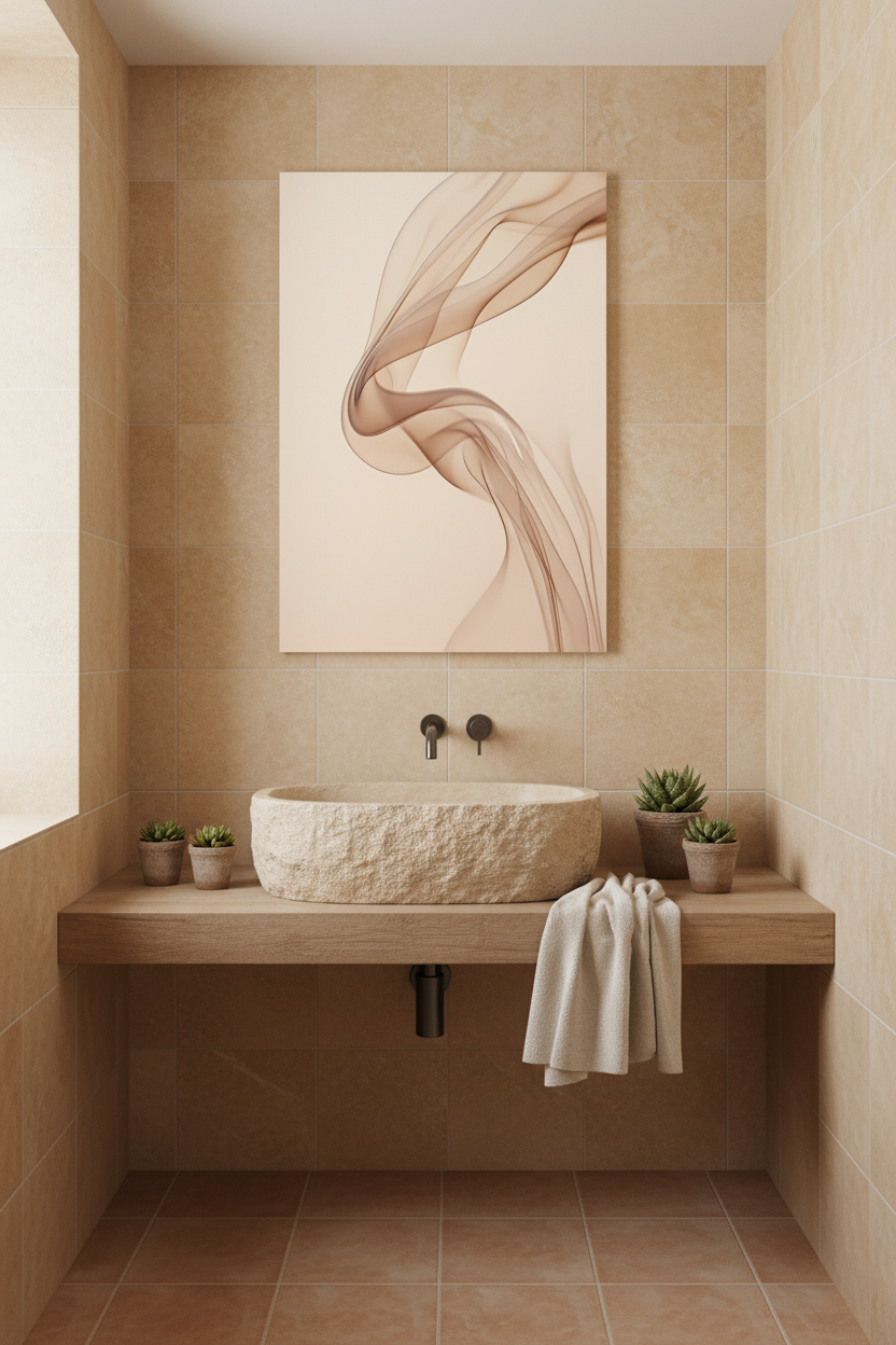 V3 Salle de bain poster