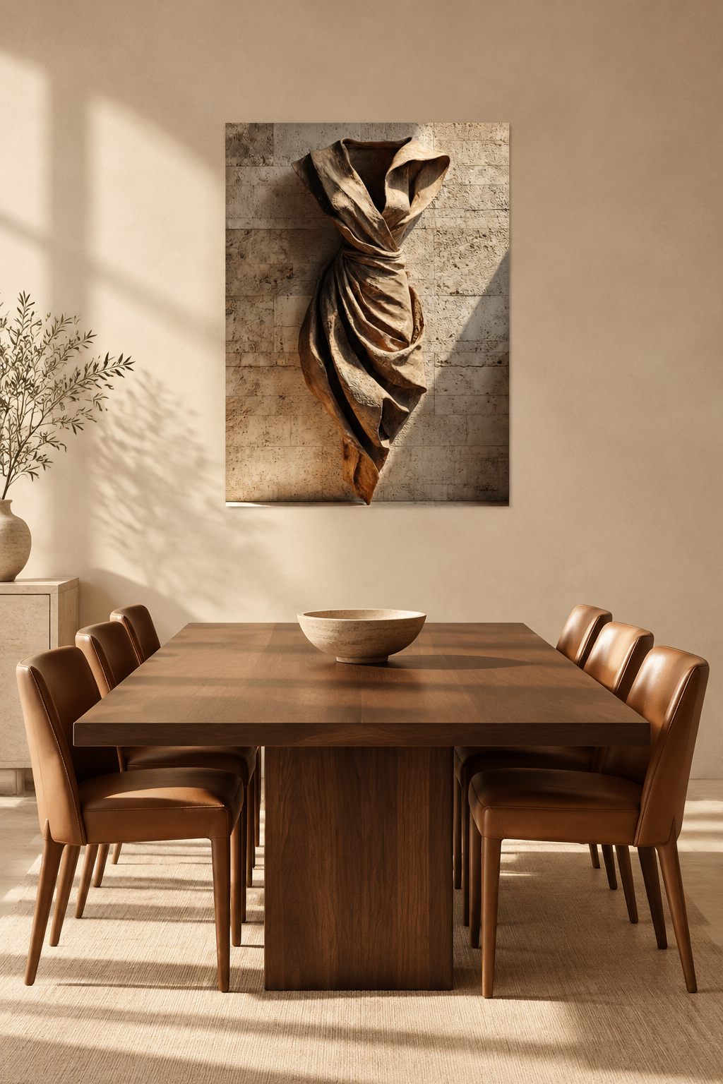 La Veste di Pietra in una sala da pranzo