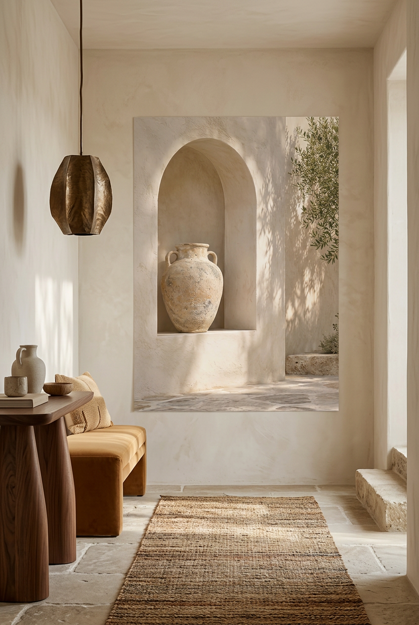 The Amphora Niche — poster in an entrance hall