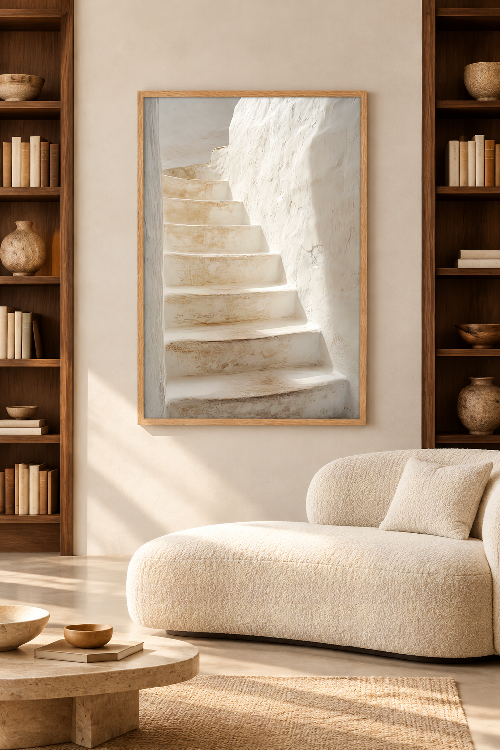 L’Escalier de Chaux dans un coin lecture