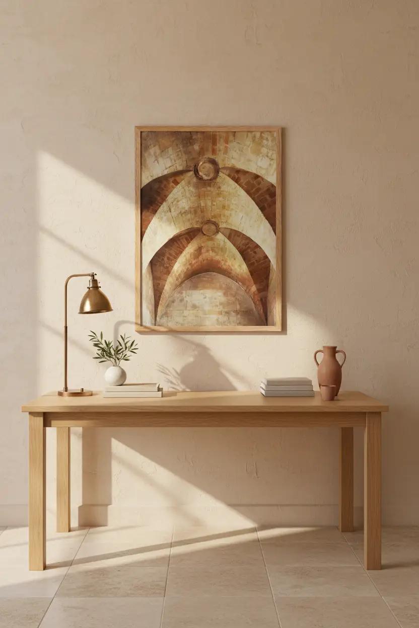 Roman Arches — Minimalist wall poster or Roman arches