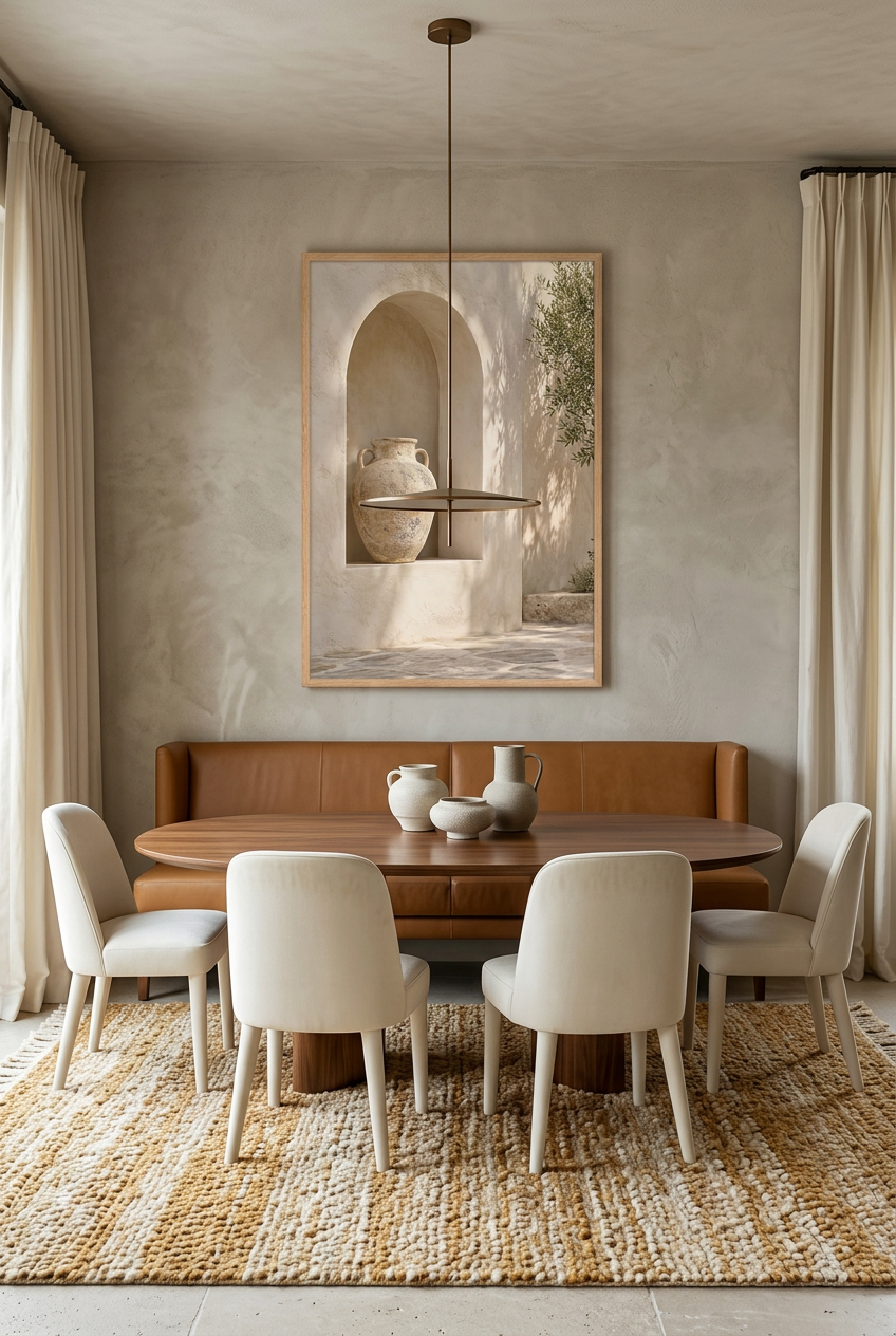 The Amphora Niche — poster in a dining room