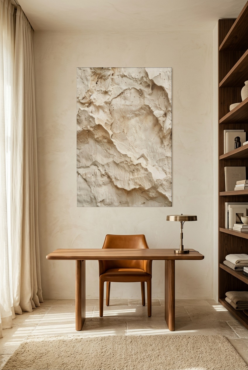 L’Écaille — poster zonder lijst in een werkkamer