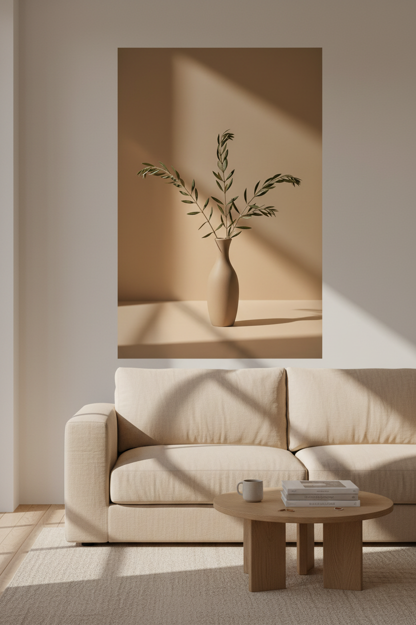 Vase à l'olivier — Salon