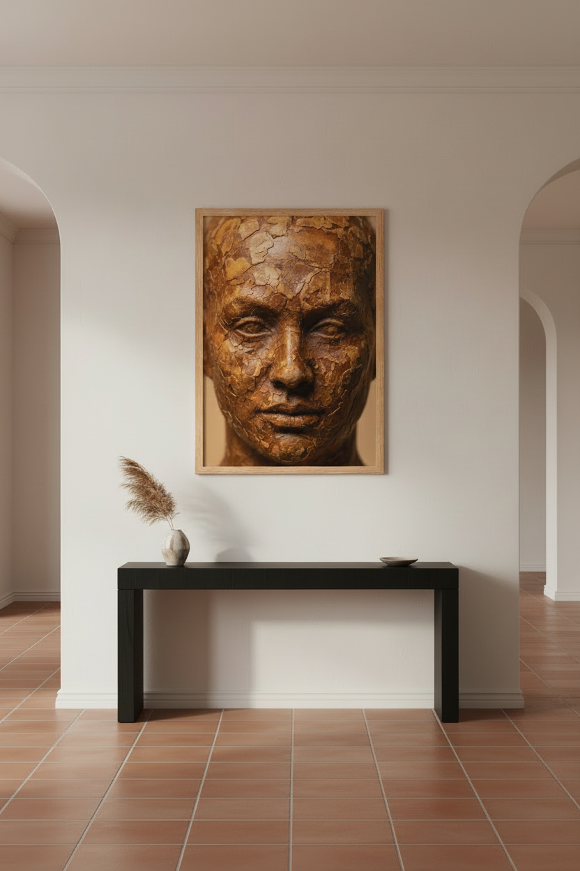 Visage d'Écorce — Entrée