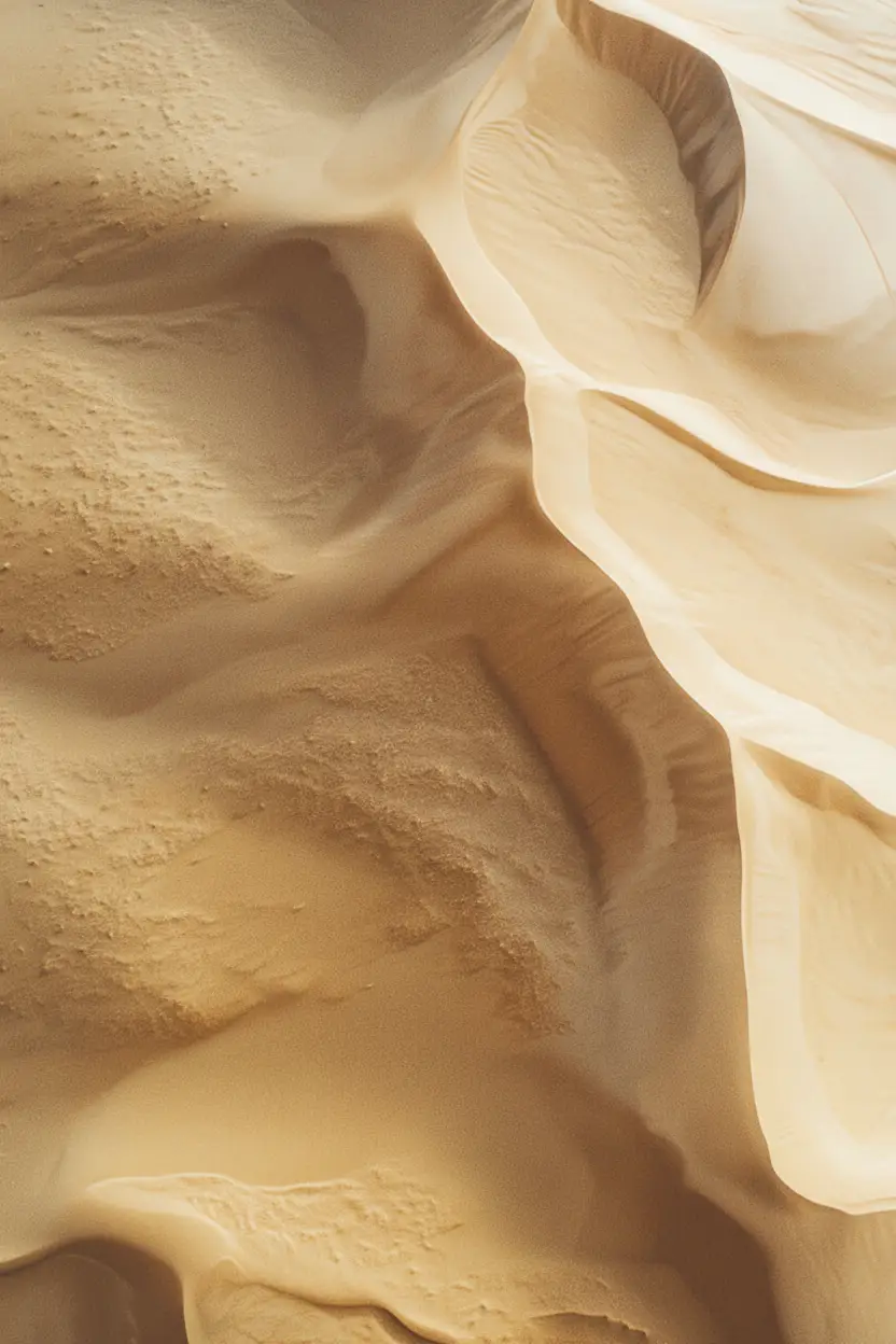 Les Dunes du Canyon — Affiche murale minimaliste beige minérale — affiche murale minimaliste | Cassili-home